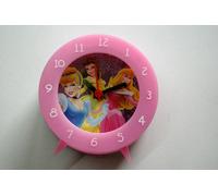 TechnoLine Princess Réveil pour Enfants Disney Rose Analogue Alarme à Quartz