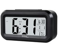 Technoline Techno Line WT400 Réveil numérique à Quartz avec veilleuse et Affichage de la température