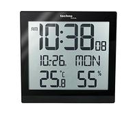 Technoline Unbekannt , WS 8015 Designer Horloge Murale, Noir