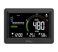 Technoline WL 1028 compteur de la qualité de l'air Noir