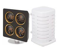 Technoline WS 6830 Station Météorologique Led - Intérieur Extérieur & TXCOVER, blanc