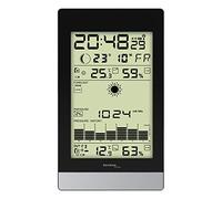 Technoline WS 9050 Noir, Argent station météo numérique - Stations météo numériques (LR06, Noir, Argent, 108 mm, 28 mm, 184 mm, 40 x 27 x 104 mm)
