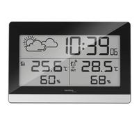 Technoline WS 9255 station météo numérique Noir et Argent