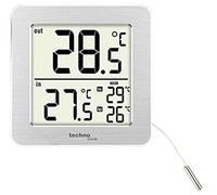 Technoline WS7049 Thermomètre numérique Blanc/argenté