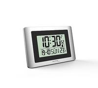 technoline WS8028 Horloge Radio-pilotée numérique Horloge Murale Petite Taille 22 x 15 cm Affichage de la température Phase de la Lune