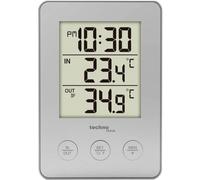Technoline WS9175 Station météo intérieure et extérieure avec émetteur, Argenté