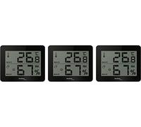 Technoline WS9450 Lot de 3 pièces Noir/argenté