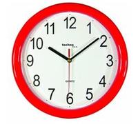 Technoline WT 600 Horloge murale à quartz Rouge (Import Allemagne) Rouge G