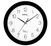 Technoline WT 8000 Horloge murale Radio Pilotee Noir