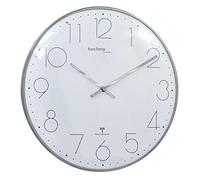 Technoline WT 8235 Chrom-Optik radiopiloté(e) Horloge Murale 350 mm x 25 mm Chrome