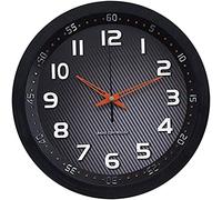 Technoline WT 8972 Horloge Murale Radio-pilotée Noir/ambrée