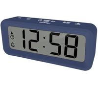Technoline WT175 Mini réveil de Voyage avec température et humidité de l'air, Date, minuterie, Compte à rebours, Alarme hebdomadaire, Alarme de W nd ou Alarme 7 Jours, boîtier magnétique Bleu