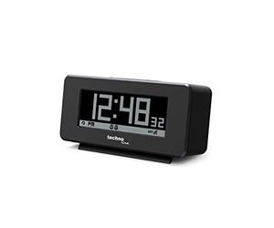 Technoline WT295 Réveil Radio avec écran négatif et Positif Noir Mat 120 x 57 x 45 mm