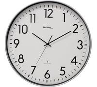 Technoline WT8998 Horloge Murale Radio-pilotée XXL Argenté 50 cm
