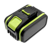 TECHTEK Batterie compatible avec [AL-KO] 34.8 Li lawn mover, CSA 2020 (113538), Easy Flex 34.8 Li Lawnmower, Easy Flex CSA 2020, Easy Flex CSA 2020 P