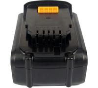 TECHTEK Batterie compatible avec [DeWalt] 120V MAX, 12V MAX Li-ion, 20V MAX, 60V MAX, CL3.C18S, DCB184, DCB184-XJ, DCB184-XR, DCD700, DCD710, DCD710D