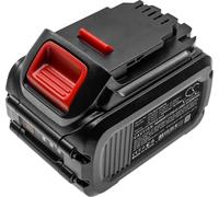 TECHTEK Batterie compatible avec [DeWalt] 120V MAX, 12V MAX Li-ion, 20V MAX, 60V MAX, CL3.C18S, DCB184, DCB184-XJ, DCB184-XR, DCD700, DCD710, DCD710D