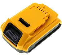 TECHTEK Batterie compatible avec [DeWalt] 120V MAX, 12V MAX Li-ion, 20V MAX, 60V MAX, CL3.C18S, DCB184, DCB184-XJ, DCB184-XR, DCD700, DCD710, DCD710D