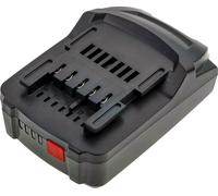 TECHTEK Batterie compatible avec [Metabo] 160-5 18 LTX BL OF, AG 18, AG 18 602242850, AHS 18, AHS 18-45, AHS 18-55, AHS 18-55 V, AS 18 L PC, ASE 18,