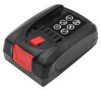 TECHTEK Batterie compatible avec [Rapid] BGX500, RX1000, pour [Gloria] FM30, FM50, MultiBrush, MultiBrush Li-On, MultiJet 18V, MultiJet 18V pressure