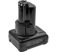 TECHTEK Batterie compatible avec [Wurth] 07006522, S 10-A Power, pour [Bosch] Bosch GWI 10.8 V-Li, Bosch GWB 10.8-LI, CLPK30-120, CLPK31-120, CLPK40