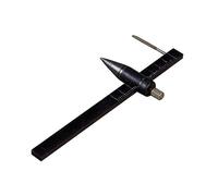 TECKEEN Coupe-cercle réglable, poterie en céramique, bricolage, règle de mesure, boussole en plastique, outils de coupeur de cercle, étrier