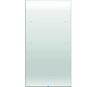 Teclado berker Touch Sensor confort 3 fases, serie berker R.3 de hager, blanco polar