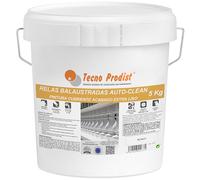 Tecno Prodist RELES BALAUSTRÉES AUTOCLEAN (5 kg) Peinture balustrée et treillis à l'eau, couleur blanche, longue durabilité, respirante - Auto-nettoyante sous la pluie - Intérieur et extérieur