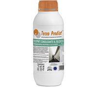 Tecno Prodist TECPINT CONSOLIDANT AL SILICATE (1 litre) Fixateur pour surfaces de construction, apprêt pour peintures à la chaux ou au silicate, compacte la pierre, la brique, sans désagrégation