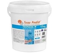 Tecno Prodist TECPISCEL W de Peinture pour piscines 11 Kg - A base d'eau - Couleur bleue - Résistance et durabilité - Bon pouvoir couvrant et flexibilité - Facile à appliquer