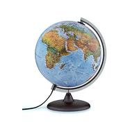 TECNODIDATTICA Tecnodidactique - Globe Atmosphere B2, lumineux, rotatif, cartographie physique/politique et méridienne gradué, diamètre 30 cm, couleur 0331B2FAITLFF044