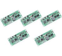 TECNOIOT 5 pièces DC 5V-12V à 12V UPS Alimentation sans Interruption 18650 Carte de Protection de Batterie