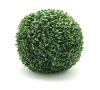 Tecnokit Boule de buis Topiaire Artificielle pour intérieur et extérieur pour Pot Rond, Dimensions de 50 cm, Plante Fausse de Buxus Couleur Verte résistante (Ø 50 cm)