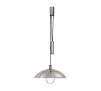 Tecnolumen HMB 25/500 Pendelleuchte, aluminium poli et nickelé / avec poulie