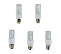 TECNOLUX EURO-3U a mené le tube de lampe à ampoule E27 6400K lumière froide 9W (Pack5)