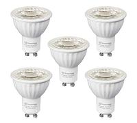 TECNOLUX EURO Lot de 5 ampoules LED GU10 9 W 700 lm 6 400 K lumière froide