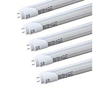 TECNOLUX EURO - Tube LED T8 120 cm 18W aluminium et plastique 6400K [5 pièces]