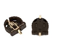 Tecnostore Lot de 2 supports de pile bouton CR1220 3 V