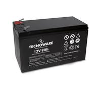Tecnoware Power Systems Batterie au plomb étanche 12 V Charge 9 Ah - pour Onduleur, Systèmes de vidéosurveillance et alarme - Cosse Faston 6,3 mm - Dimensions 15,1 x 9,4 x 6,5 cm