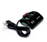 Tecnoware Power Systems Multiprise Power Cleaner 4, Entrée Italie, 2 Sorties Italie/Schuko, 2 Sorties Italie 10/16A, 2 Ports USB-A, 1 Port USB-C, Power Delivery, QC, Conçue pour Utilisation sur Table