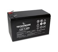 Batterie au plomb étanche - Tecnoware - 12 V - Capacité 7 Ah - Cosse Faston 6,3 mm - Longue durée