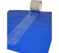 Adhésif transparent 50mm x 20m pour réparation bâche