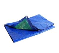 TECPLAST Bâche 3x2 m SR150 - Coloris Bleu et Vert - Bâche de Protection imperméable