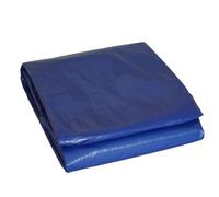 Tecplast - Bâche Piscine rectangulaire 6x10m - Couleur Bleue Marine - 140g/m2 avec Filet d'écoulement