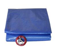 Bache piscine ronde 420 cm pour piscine de 360 cm Bleue et verte filet d'écoulement