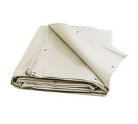 TECPLAST Bâche pour Carport Ivoire 3x6 m Protection Solaire XP680M2CP - Garantie 15 ans - Pour abri de voiture - Made in France