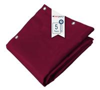 TECPLAST Bâche PVC 2,5x3 m Rouge Bordeaux - Garantie 5 Ans - LP506MU - Bâche de Protection étanche - Résistance Anti-UV