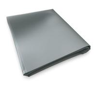 TECPLAST Bâche Toiture sans Oeillets 3x3 m XP640TO Grise - Garantie 10 Ans - Bâche PVC étanche - Made in France