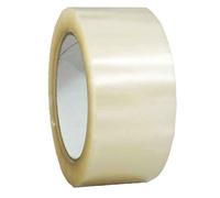 TECPLAST Ruban adhésif d'emballage polypropylène transparent 28µ - rouleau adhésif 50 mm x 100 m