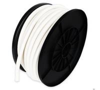 TECPLAST Sandow élastique Blanc 25 mètres 9SW - Qualité PRO - Tendeur pour bâche de diamètre 9 mm